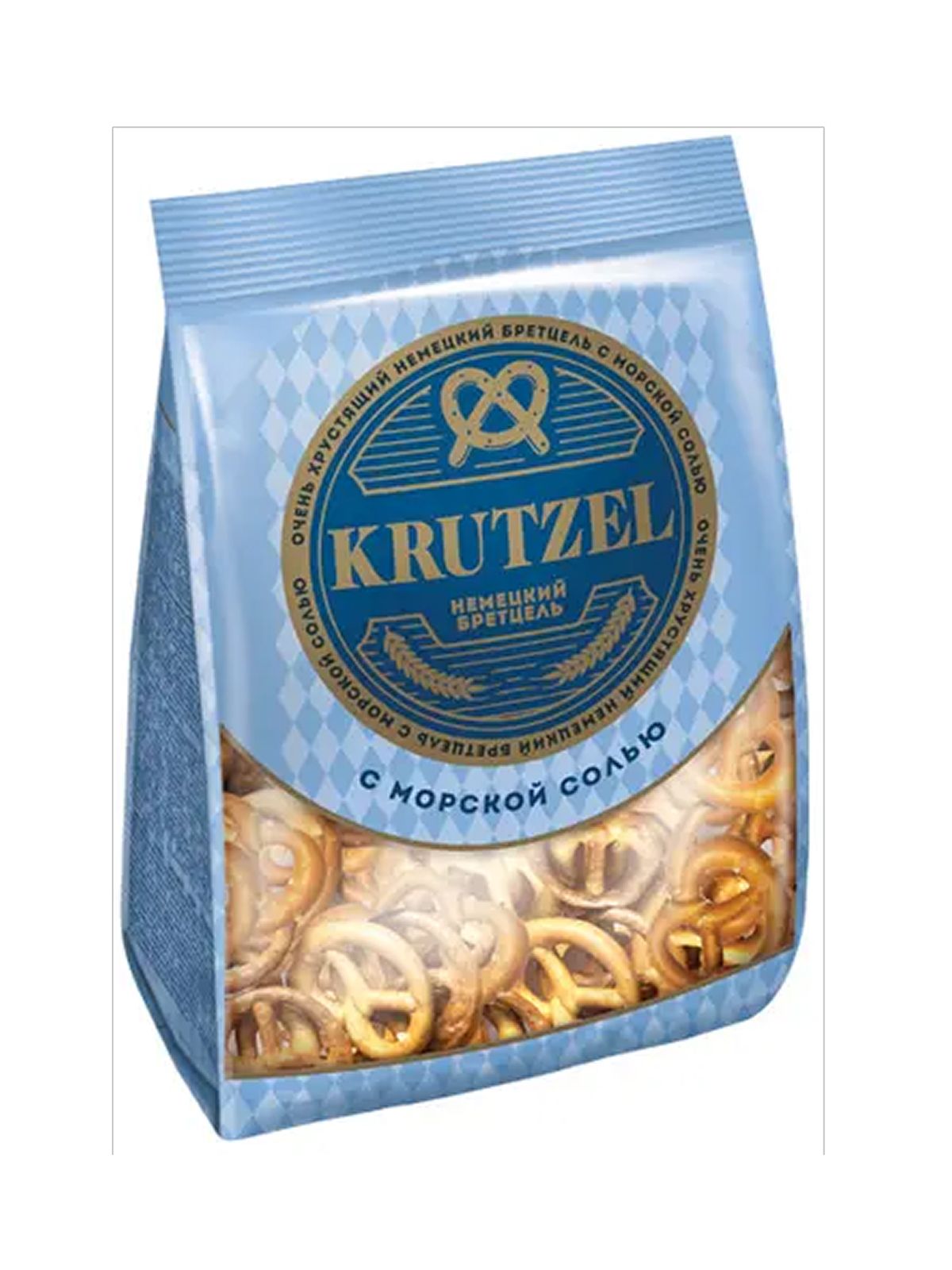 Крендельки "Krutzel" бретцель с солью 250г.