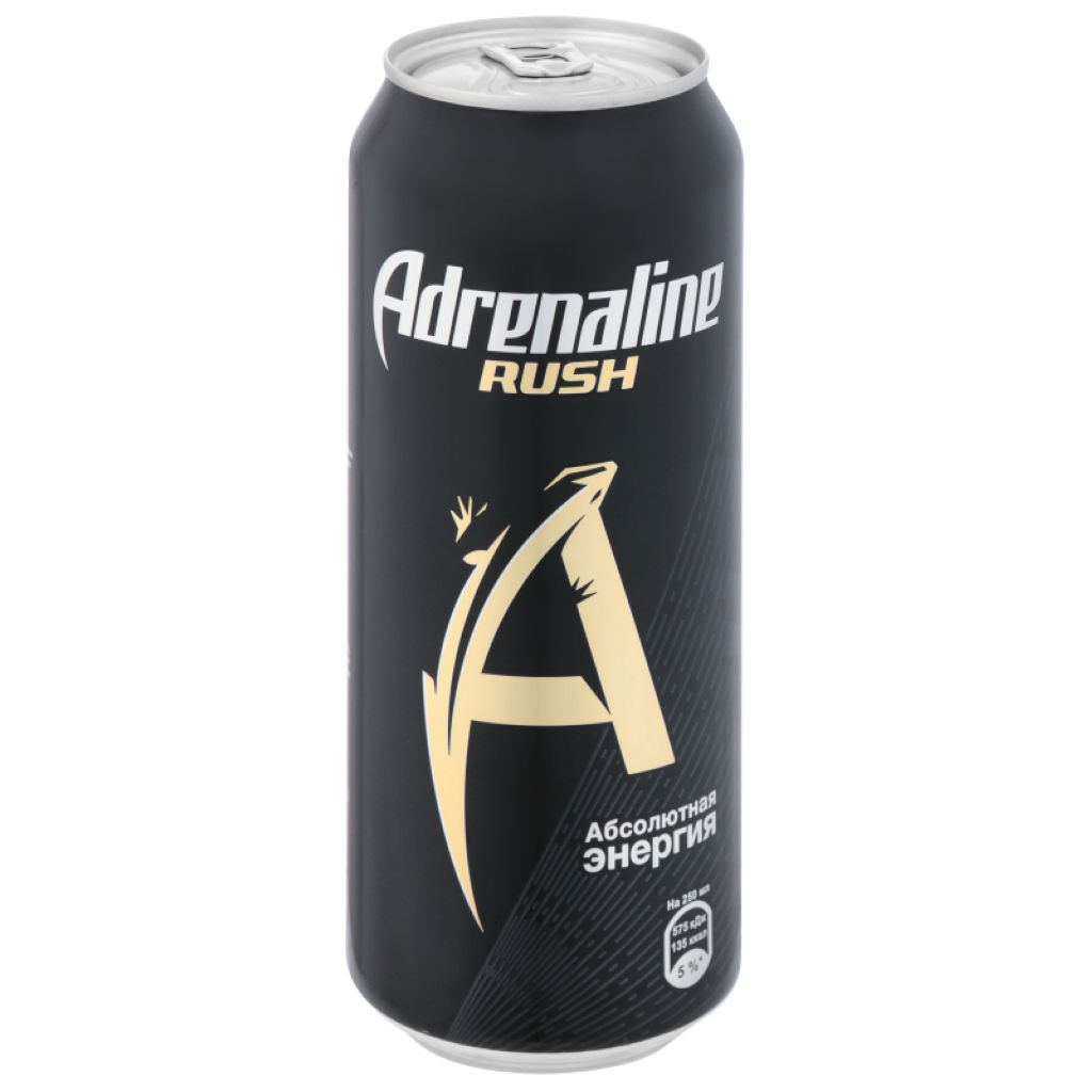 Напиток "Адреналин раш" ж/б 0,5л. /6/