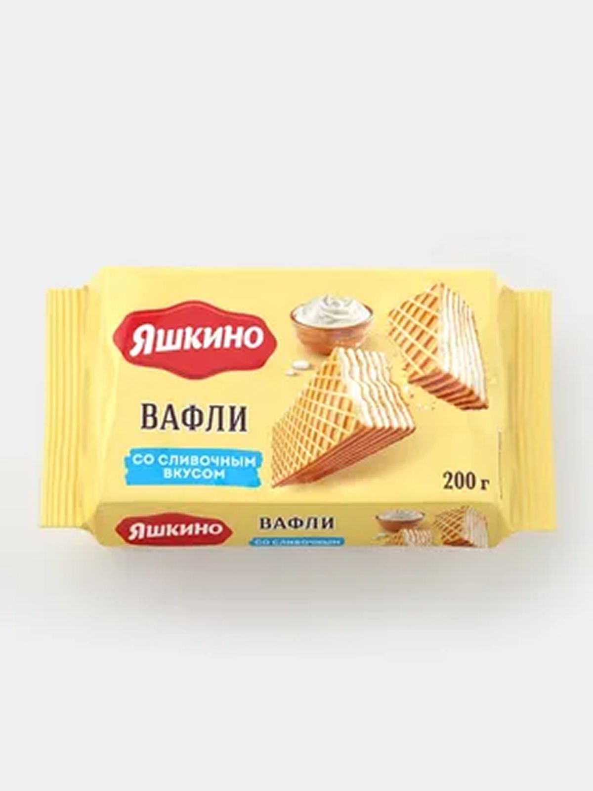 Вафли "Яшкино" сливочные 200г. /24/