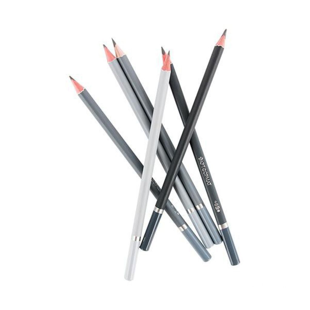 Карандаши чернографитные в наборе  6шт. "ARTформат" 2Н-8В /24/