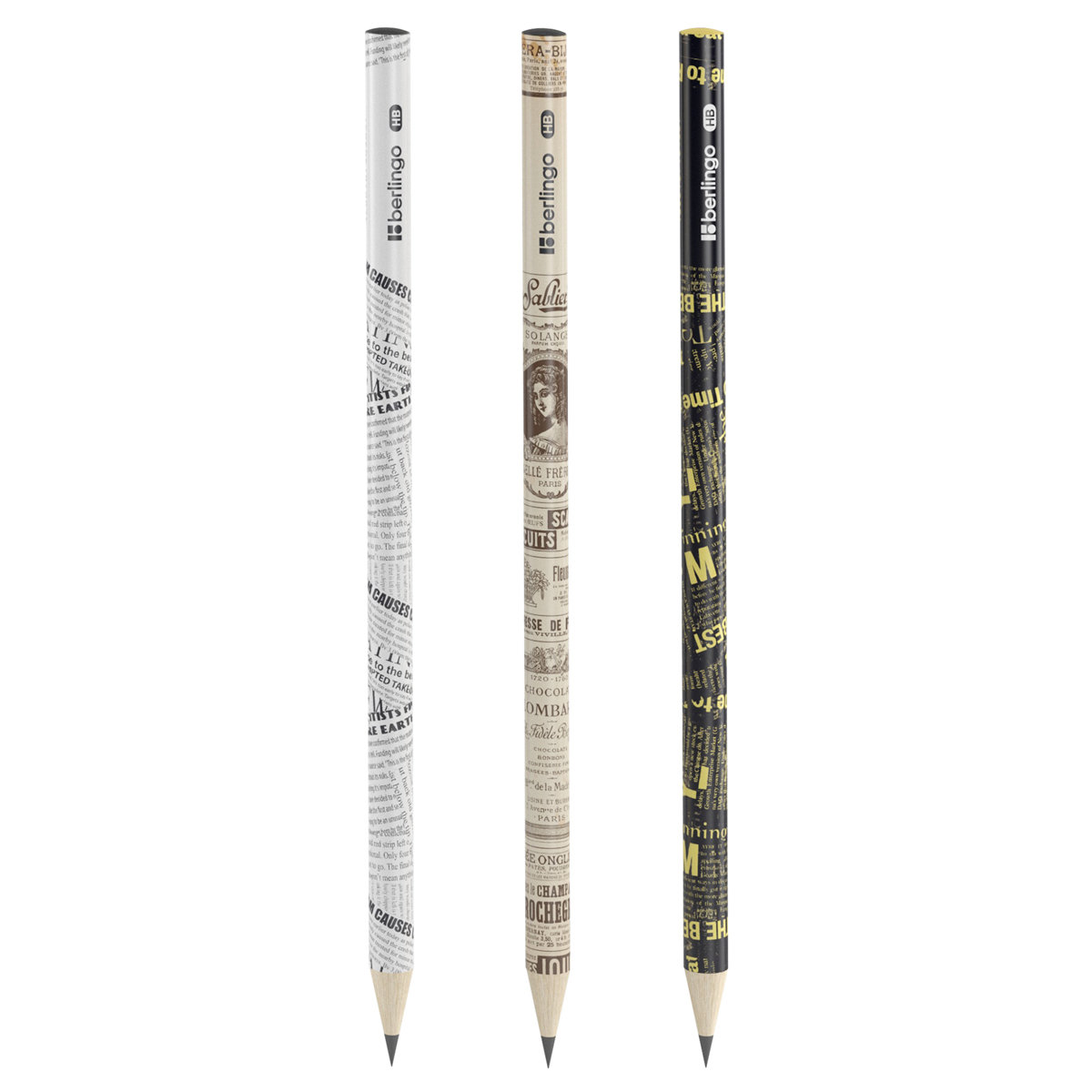 Карандаш чернографитный Berlingo "Swift" HB /72/