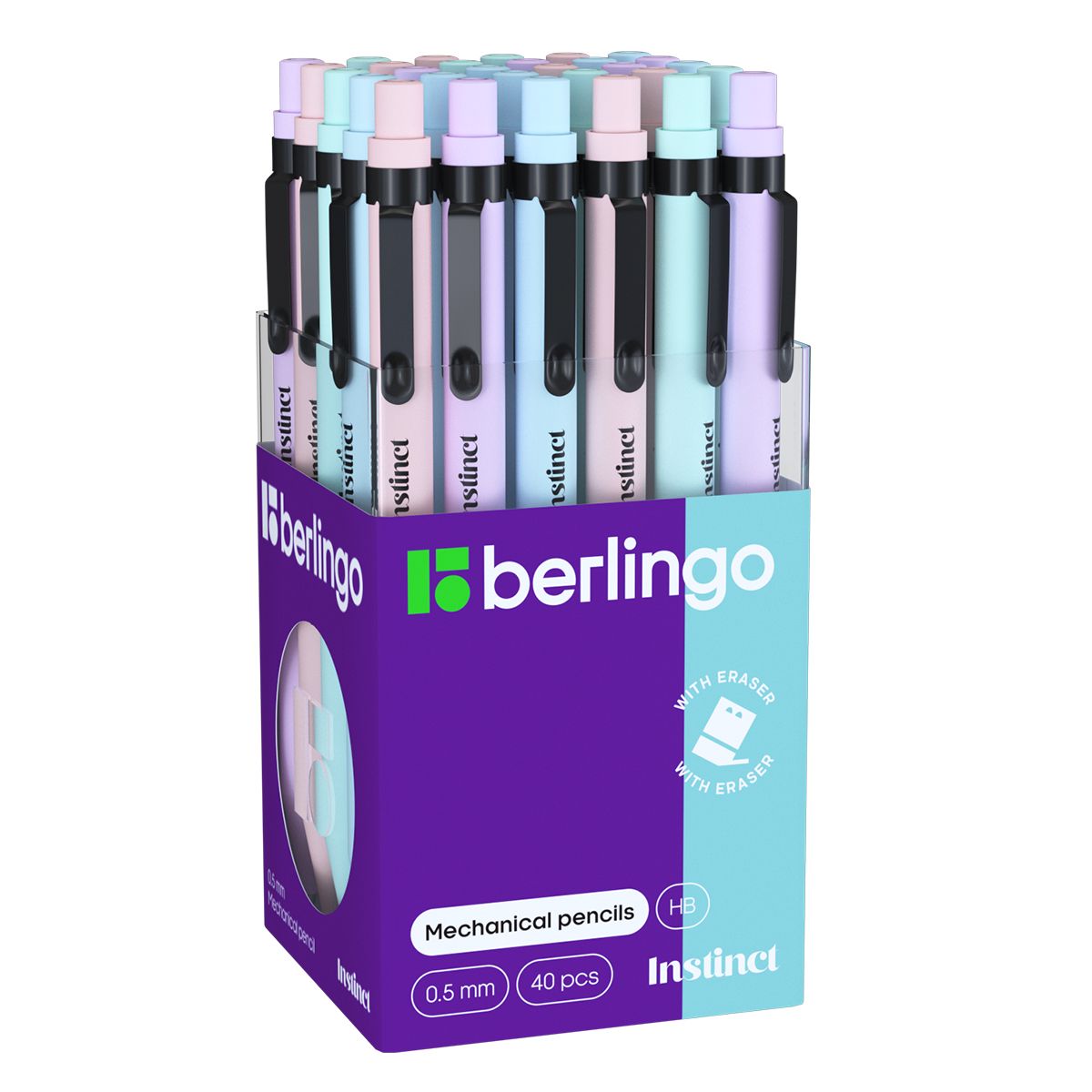 Карандаш механический 0,5мм "Berlingo Instinct" /40/