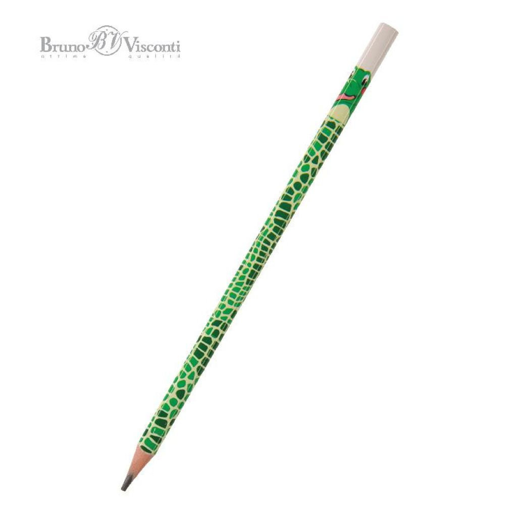 Карандаш чернографитный "ArtGraphix. Fun. Крокодил" НВ /48/