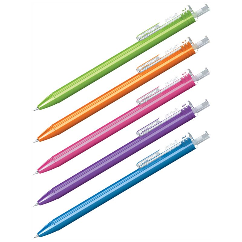 Карандаш механический 0,7мм "Starlight" с ластиком /30/