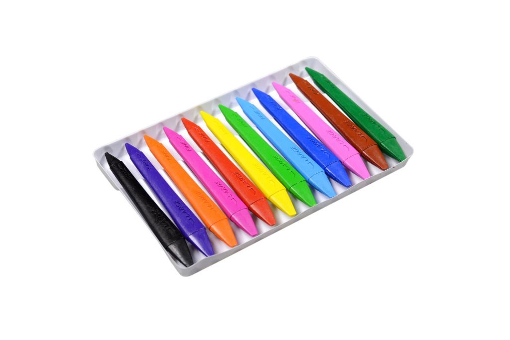 Карандаши 12цв. "Каляка-маляка" восковые трехгранные /24/