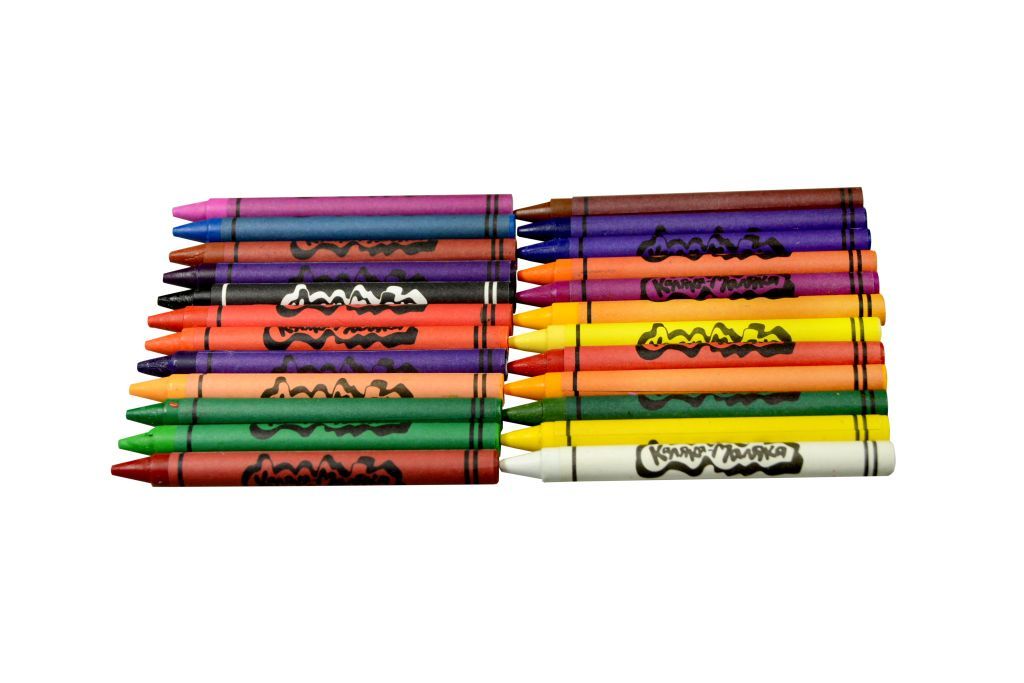 Карандаши 24цв. "Каляка-маляка" восковые /12/