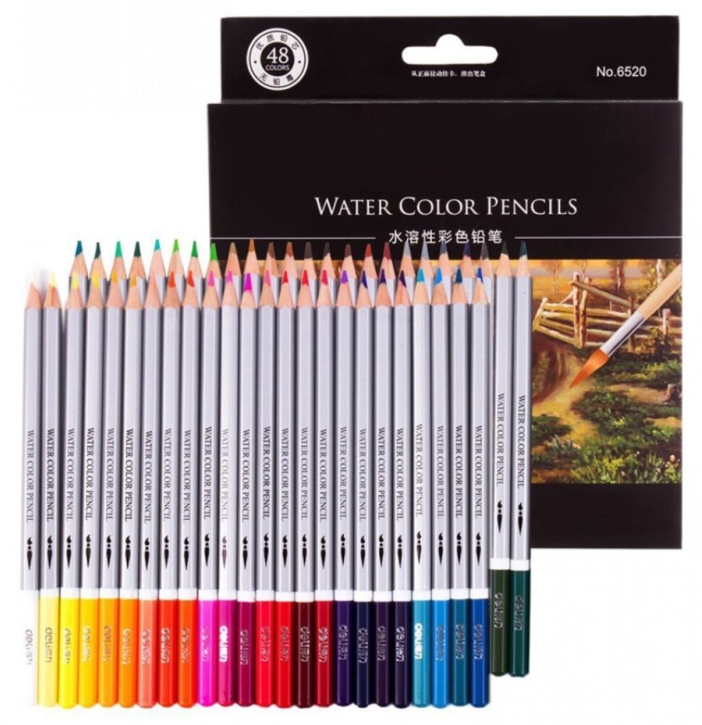Карандаши 48цв. "Deli Nuevo" акварельные /18/