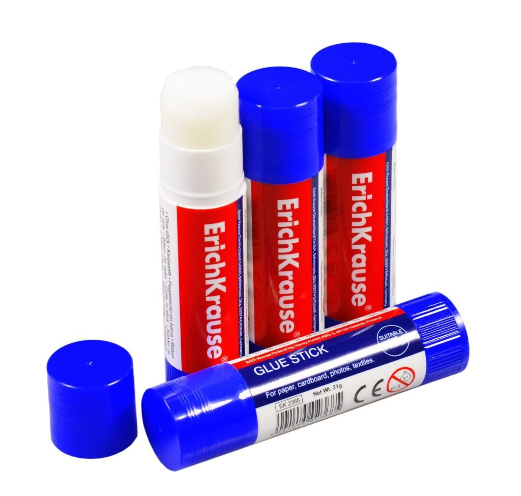 Клей-карандаш 21г "Erich Krause" /20/