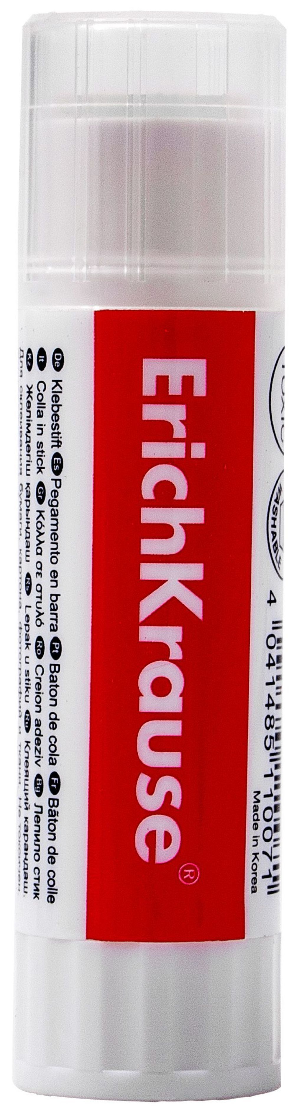 Клей-карандаш 15г "Erich Krause" CRYSTAL /20/