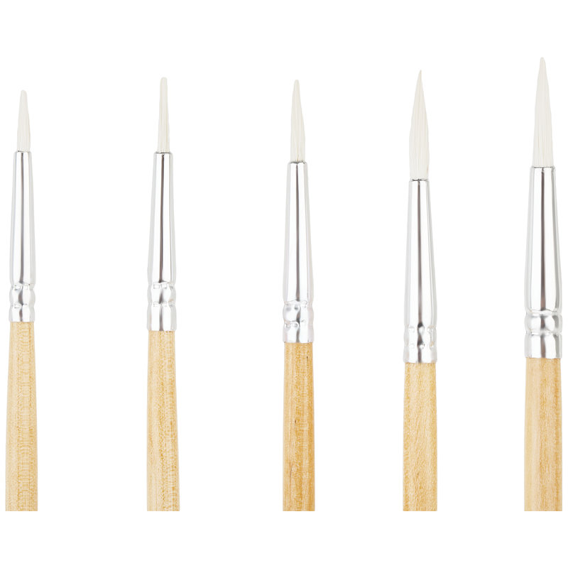 Кисти в наборе  5шт. "ArtSpace" (№1-5-коза) /24/