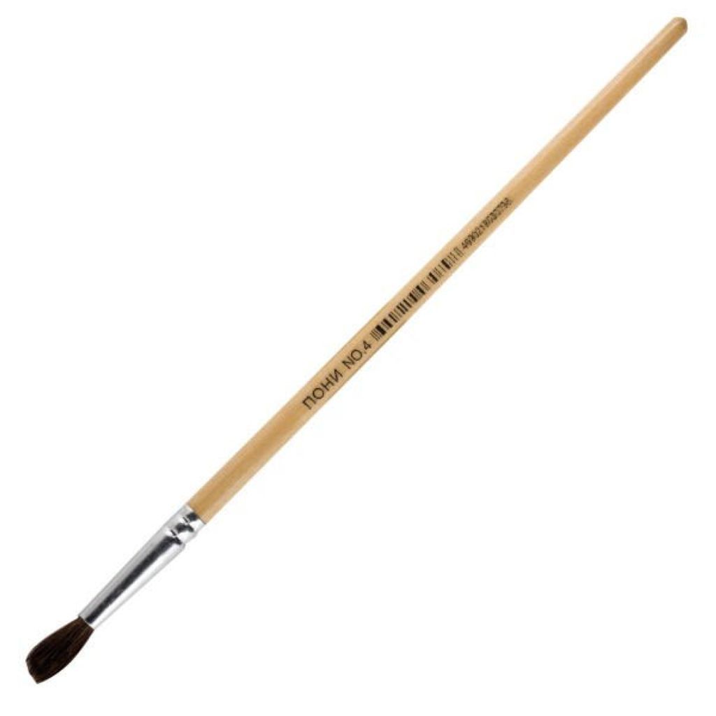 Кисть из волоса пони № 4 /25/