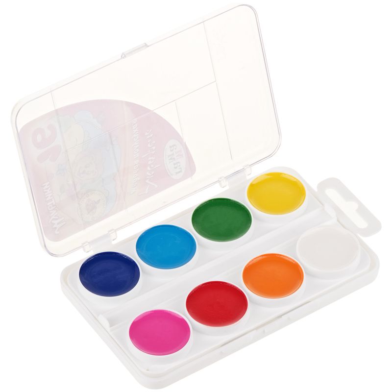 Краски акварельные 16цв. Гамма "Мультики" /16/