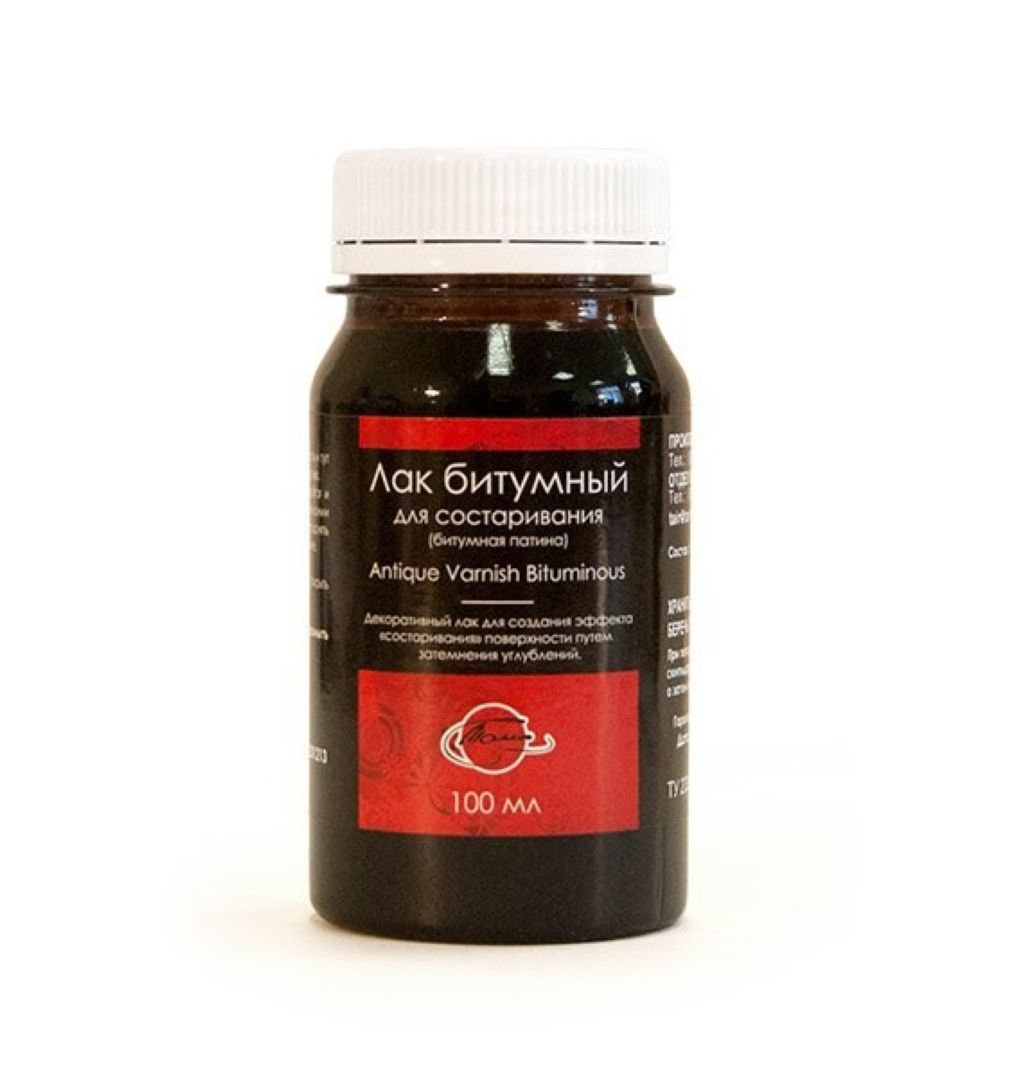 Лак 100мл "Таир" битумный для состаривания  /10/
