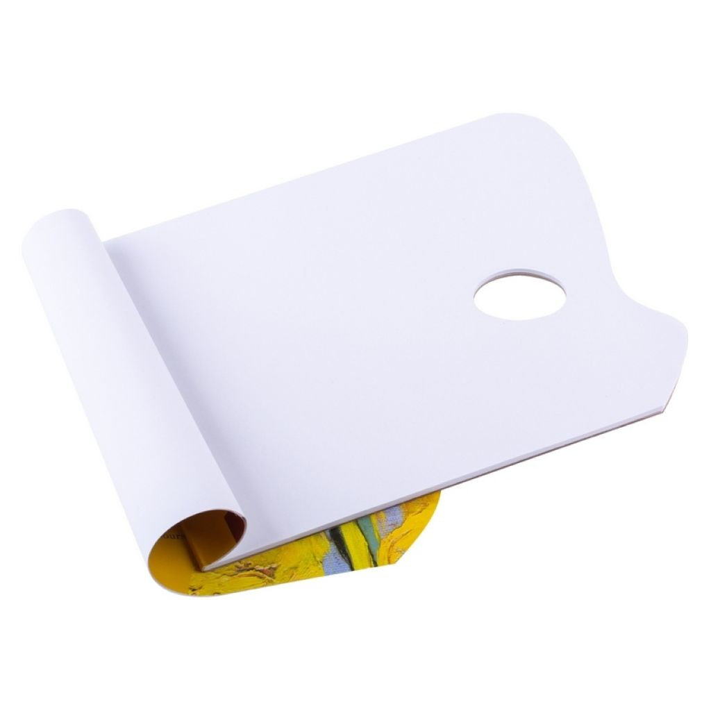 Палитра бумажная 23х30,5см. прямоугольная 40листов /1/