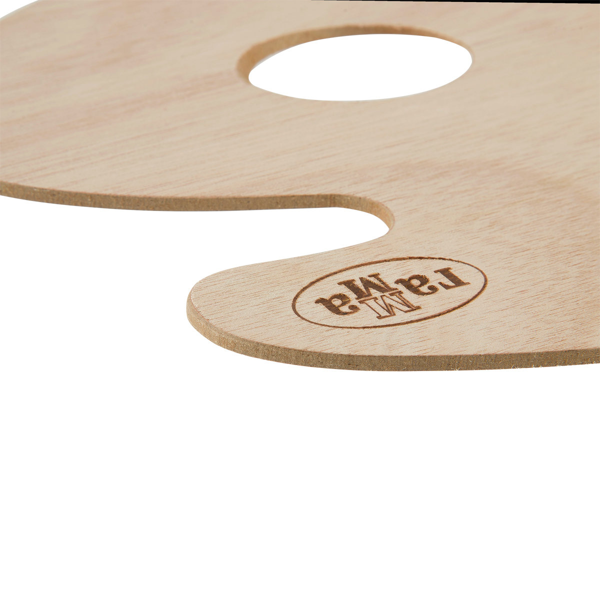 Палитра деревянная  20х30см "Студия" овальная /1/