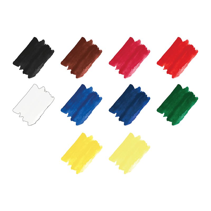 Краски акварельные 10цв. Гамма "Классическая" /39/