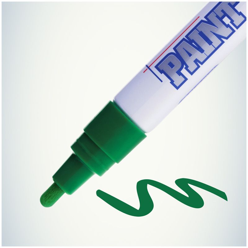 Маркер-краска "MunHwa" зеленый /12/