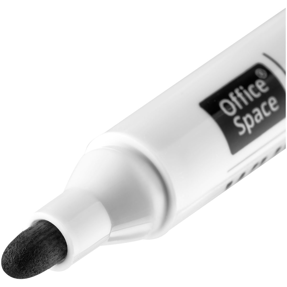 Маркер для доски 2,5мм "OfficeSpace" черный, пулевидный /12/