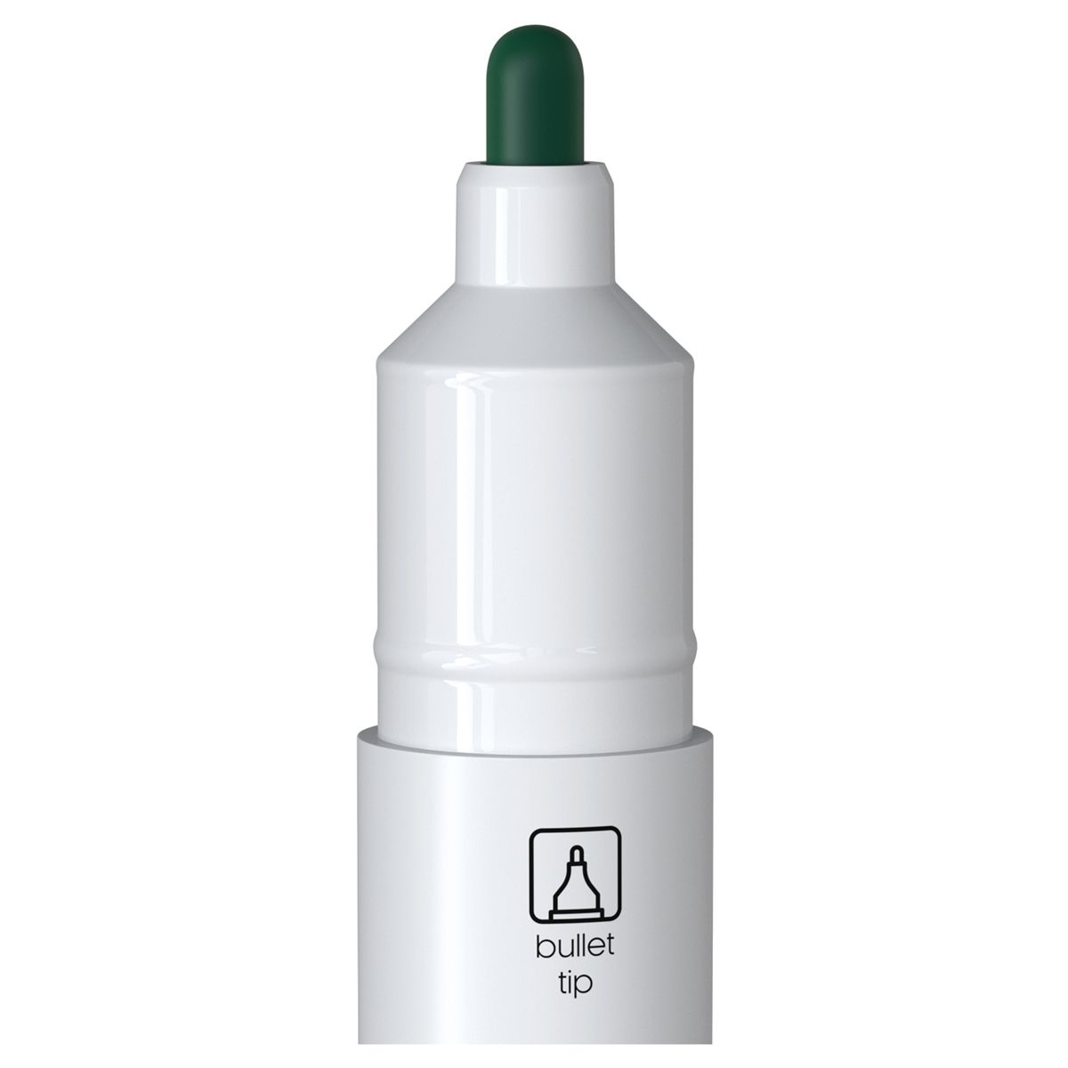 Маркер для доски 2 мм. "Berlingo" зеленый /12/