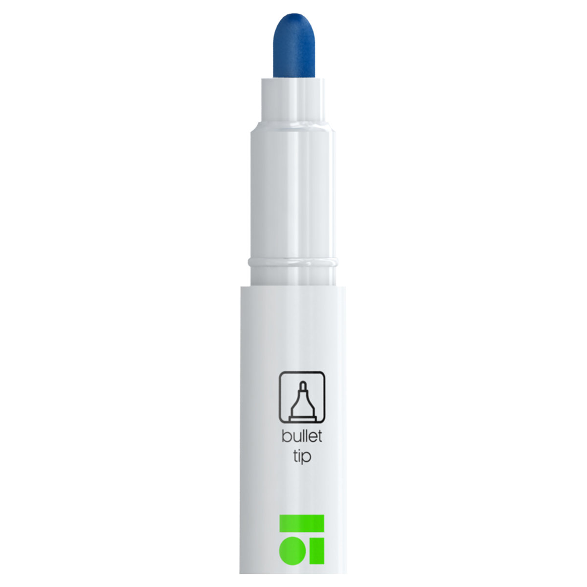 Маркер для доски 2 мм. "Berlingo " синий пулевидный на водной основе /12/