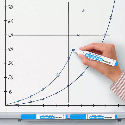 Маркер для доски 2,5мм. "Centropen" 8559 голубой /10/