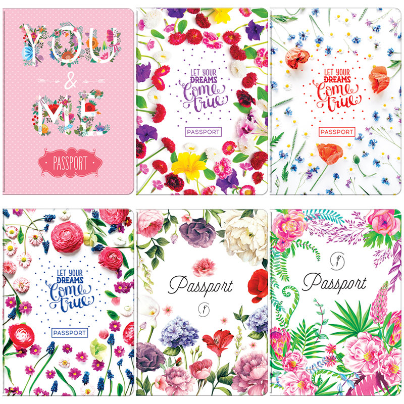 Обложка для паспорта OfficeSpace "Цветы" /1/