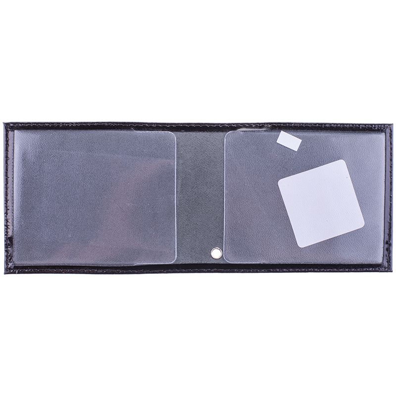 Обложка для удостоверения ОfficeSpace, черна "Герб" /5/