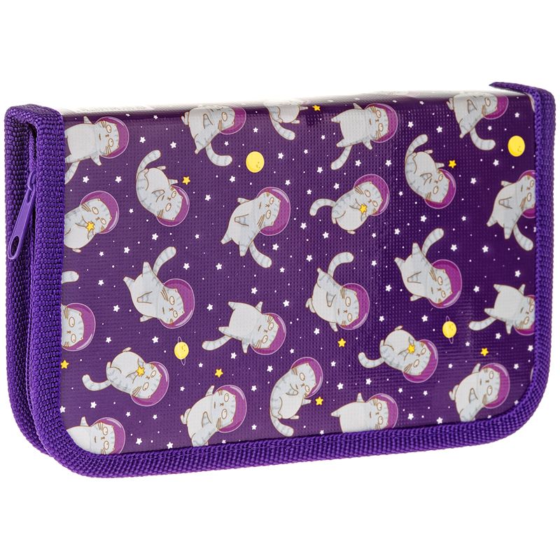 Пенал 1 отд. ArtSpace "Cosmic cat" ламинация /1/