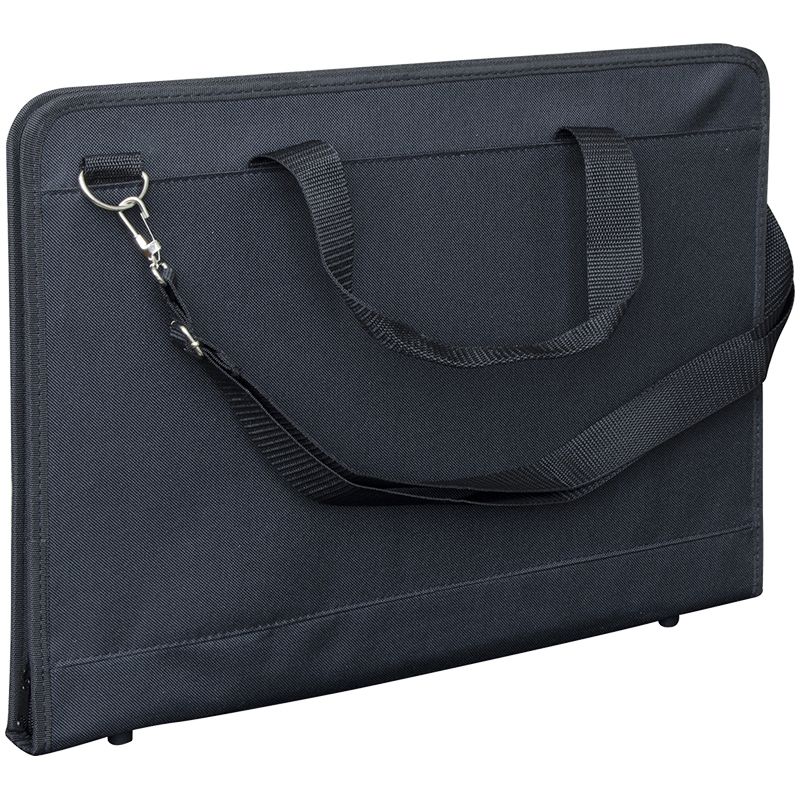 Папка для чертежей и рисунков А3 "ArtSpace" на молнии черная /1/