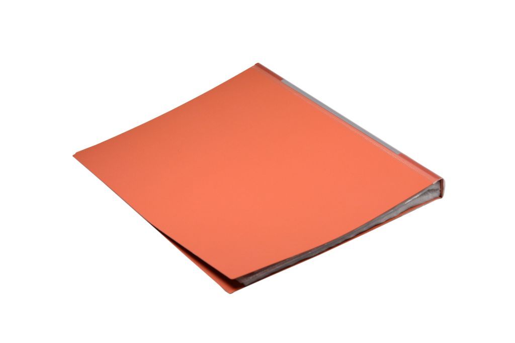 Папка А4 с файлами  60л. "Berlingo" красная /26/