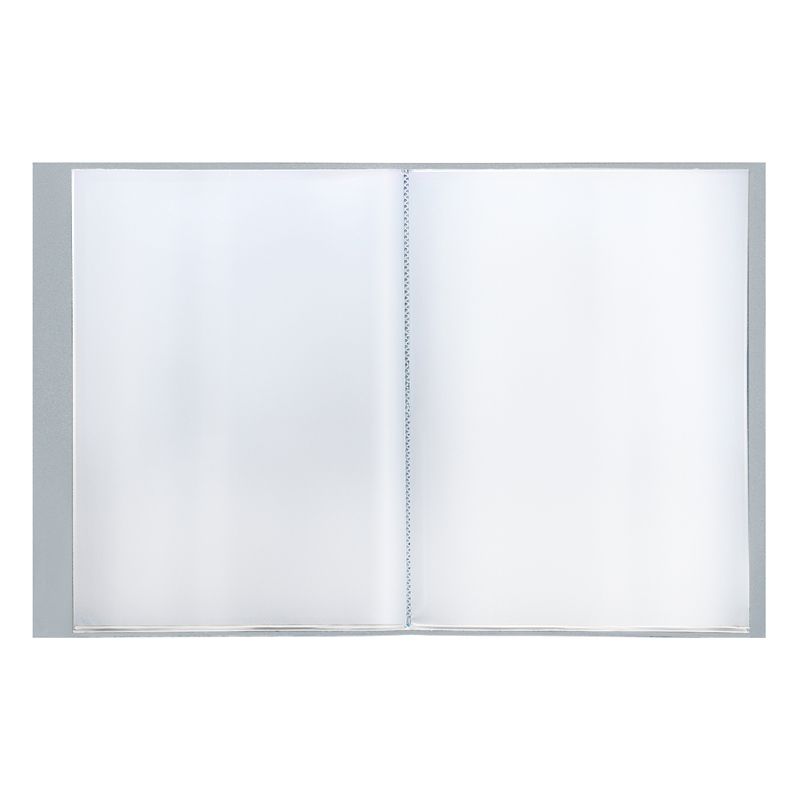 Папка А4 с файлами  20л. "Berlingo" серая /40/