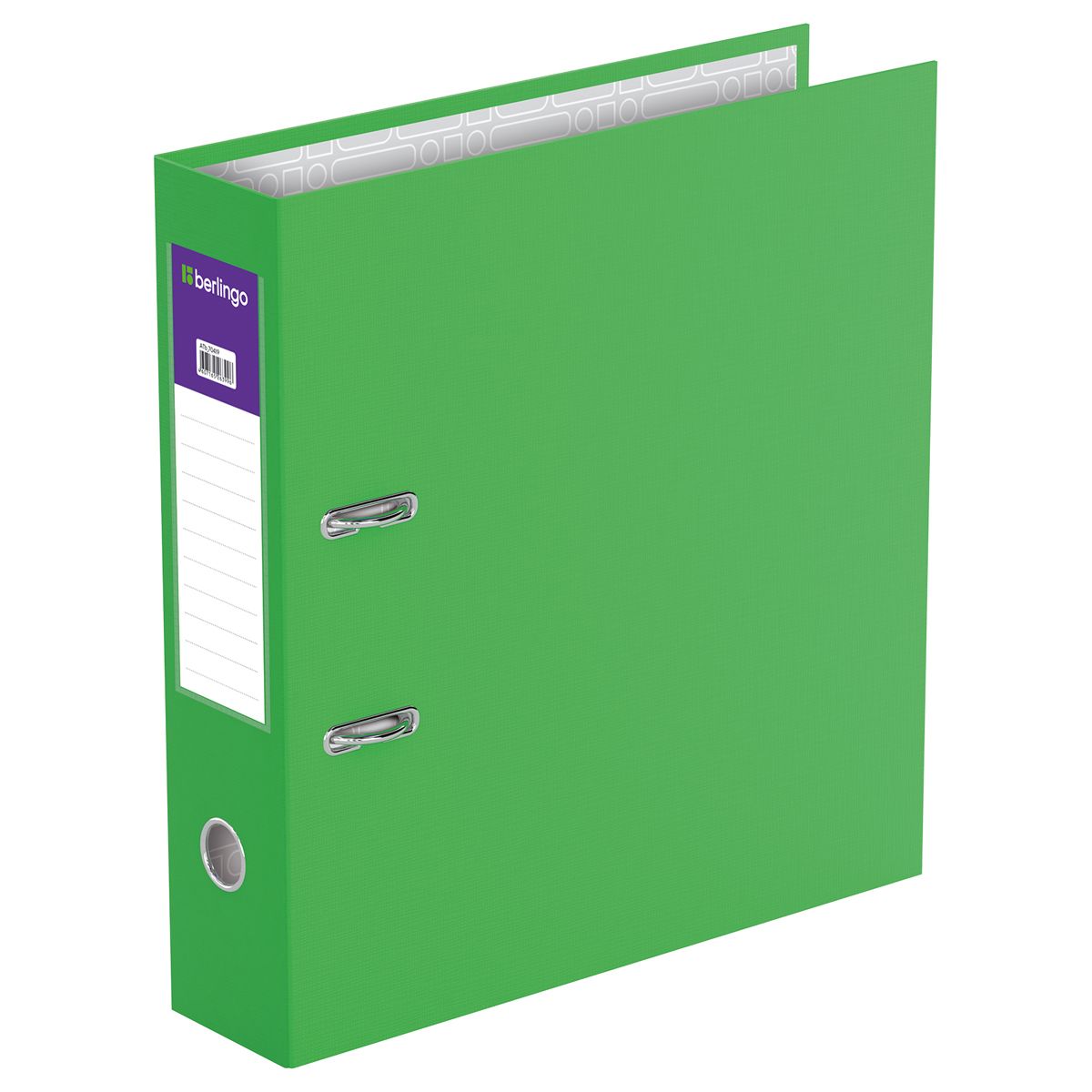 Папка-регистратор 70мм "Berlingo" салатовый /20/