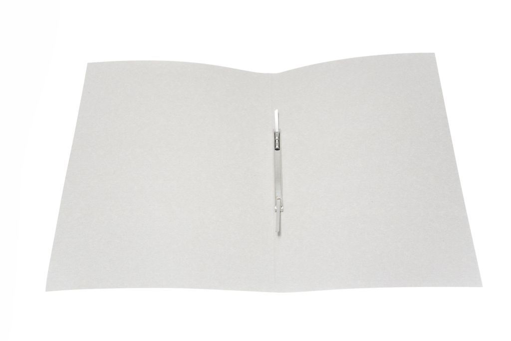 Папка-скоросшиватель А4 300г/кв.м "Дело" белый мелованный картон  /200/