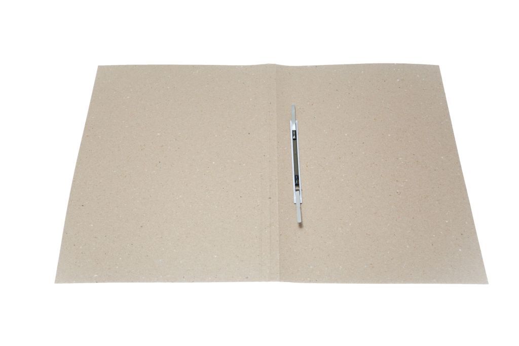 Папка-скоросшиватель А4 320г/кв.м "inФОРМАТ" белый немелованнай картон /200/