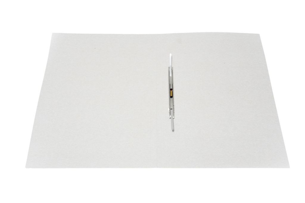 Папка-скоросшиватель А4 380г/кв.м "inФОРМАТ" белый мелованнай картон /200/