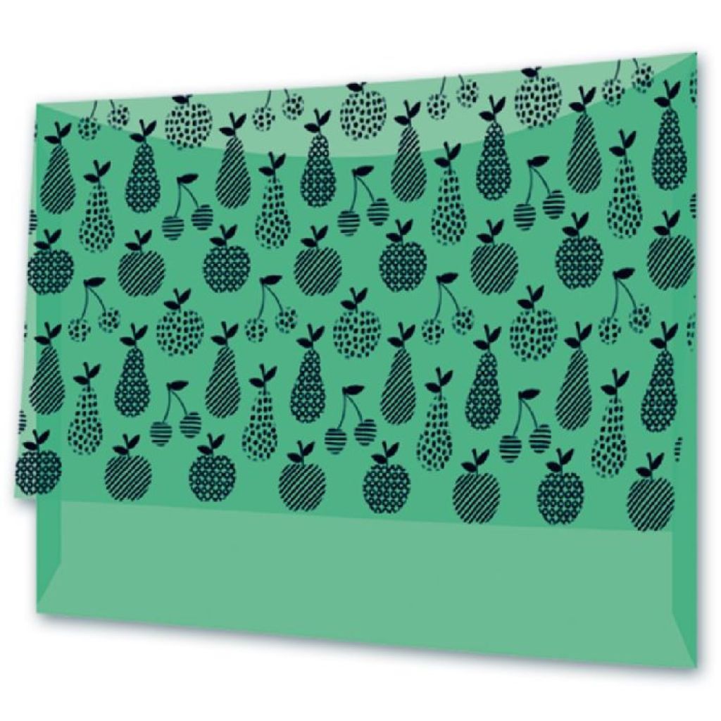 Папка А4 "Ананасы" пластик /12/