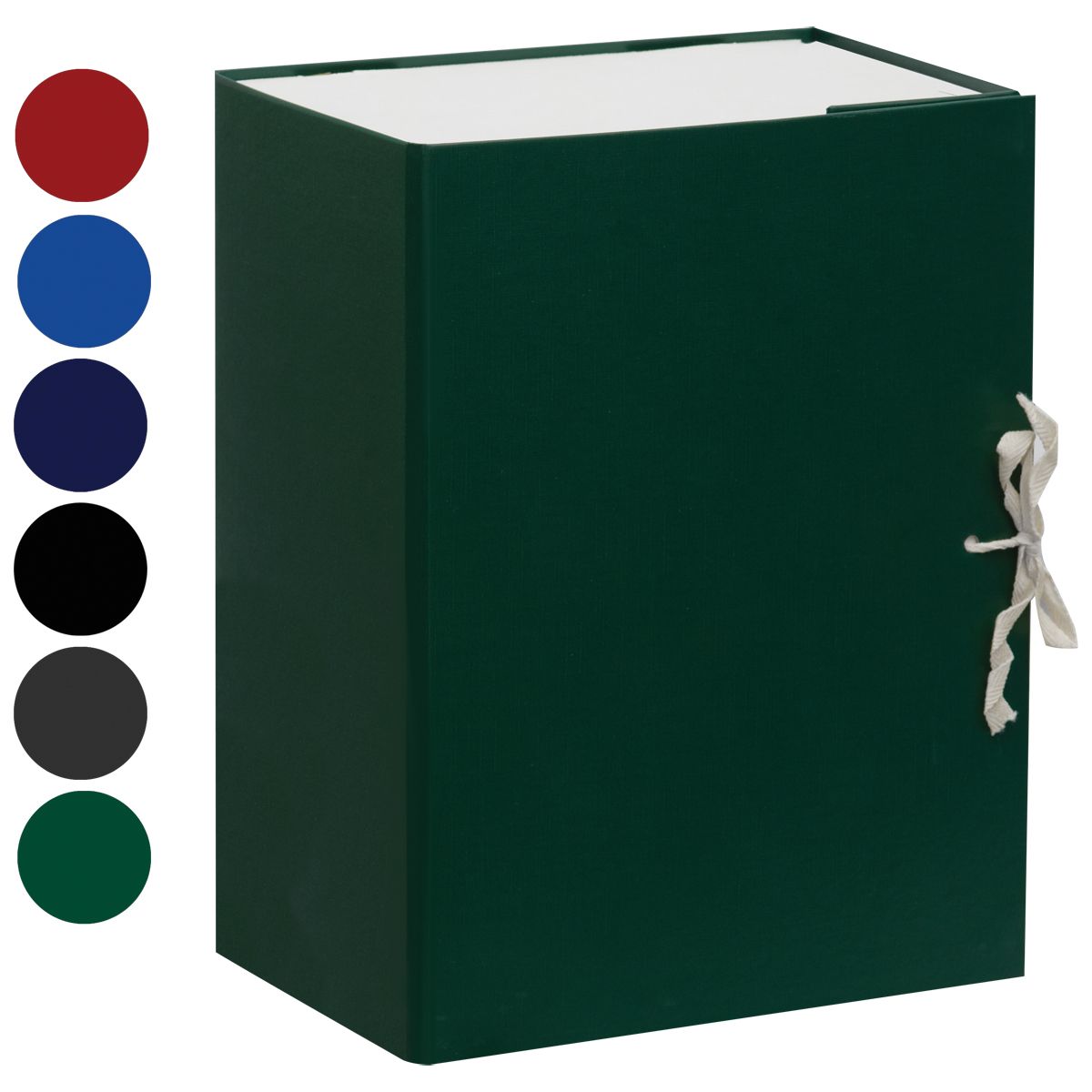 Папка архивная А4 150мм бумвинил на завязках ассорти /20/