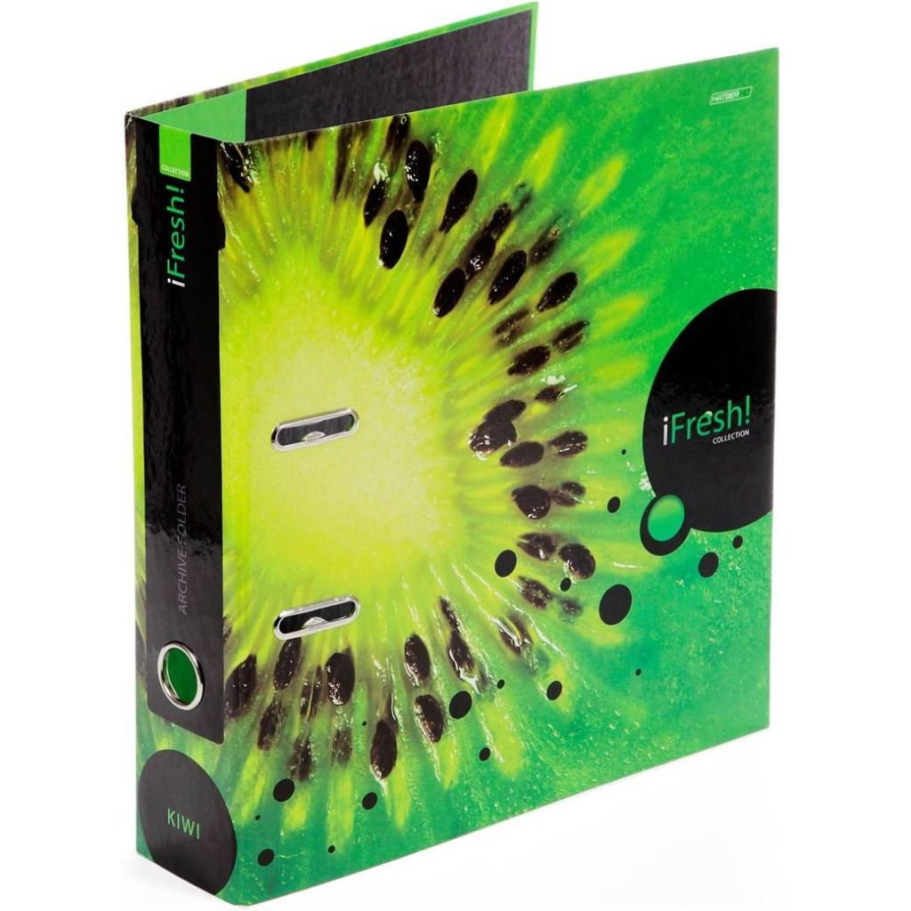 Папка-регистратор 70мм "iFRESH" киви /20/