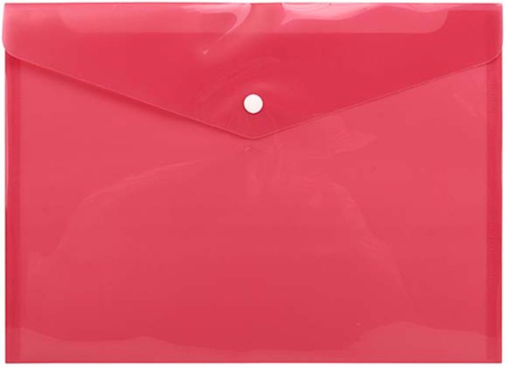 Папка на кнопке А4 "inFormat" красный /30/240/