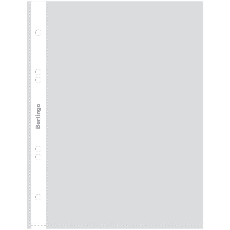 Файлы-вкладыши А5 40мкм "Berlingo" /100/2000/
