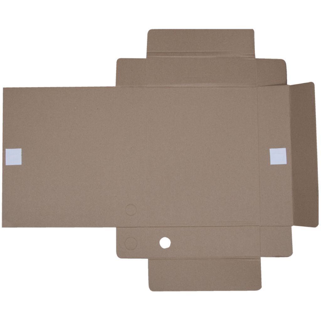 Папка архивная А4  75мм OfficeSpace микрогофрокартон до 700 листов, белая /50/