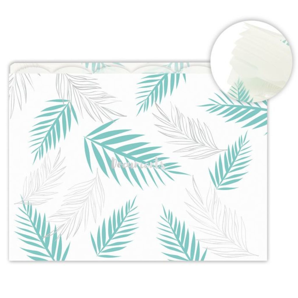 Папка А4 с отделениями 7шт. "Листья" /12/