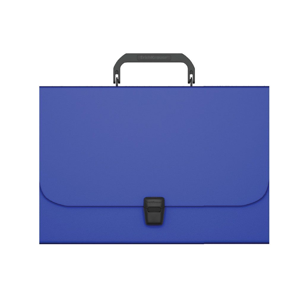 Портфель А4  1отд. "Matt Classic" синий /12/
