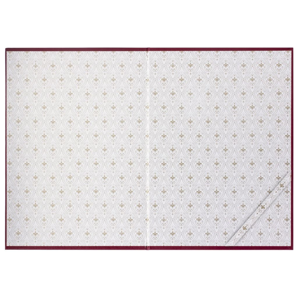 Папка адресная "На подпись" с гербом бордовая /1/