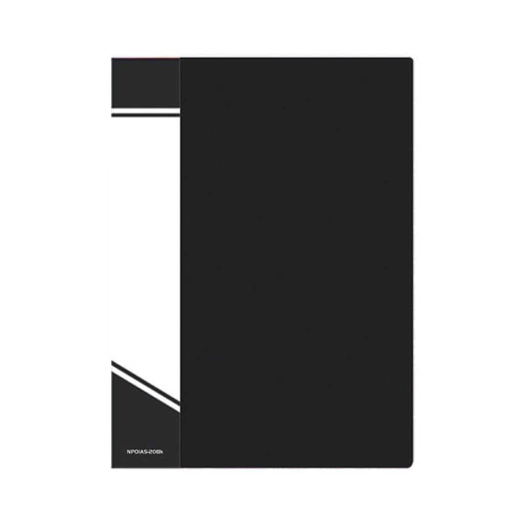 Папка А5 с файлами 20л. "inФОРМАТ" черная /1/