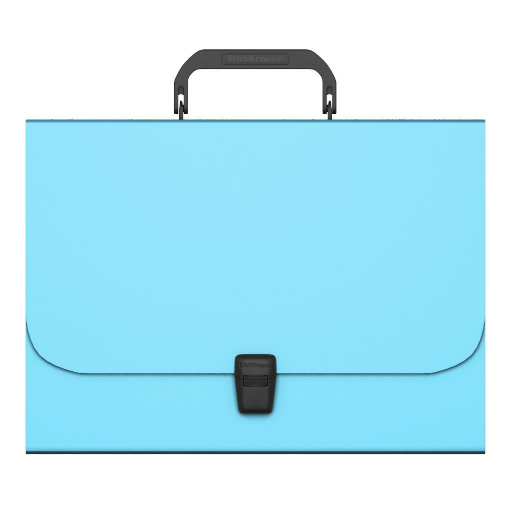 Портфель А4  1отд. "Matt Pastel" голубой /1/