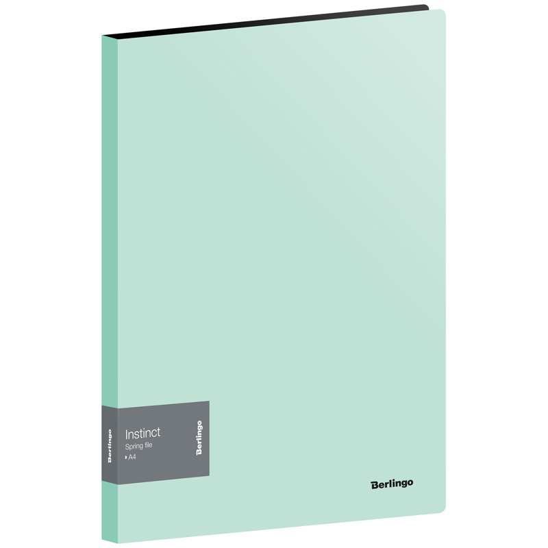 Папка-скоросшиватель с пружинным механизмом "Berlingo Instinct" мятный /30/