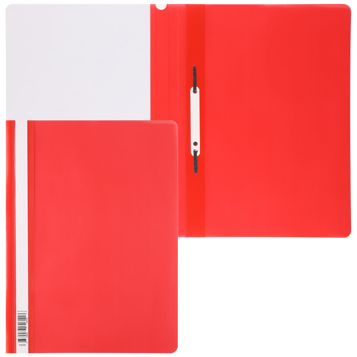 Папка-скоросшиватель А4 "Fizzy Classic" красная /20/