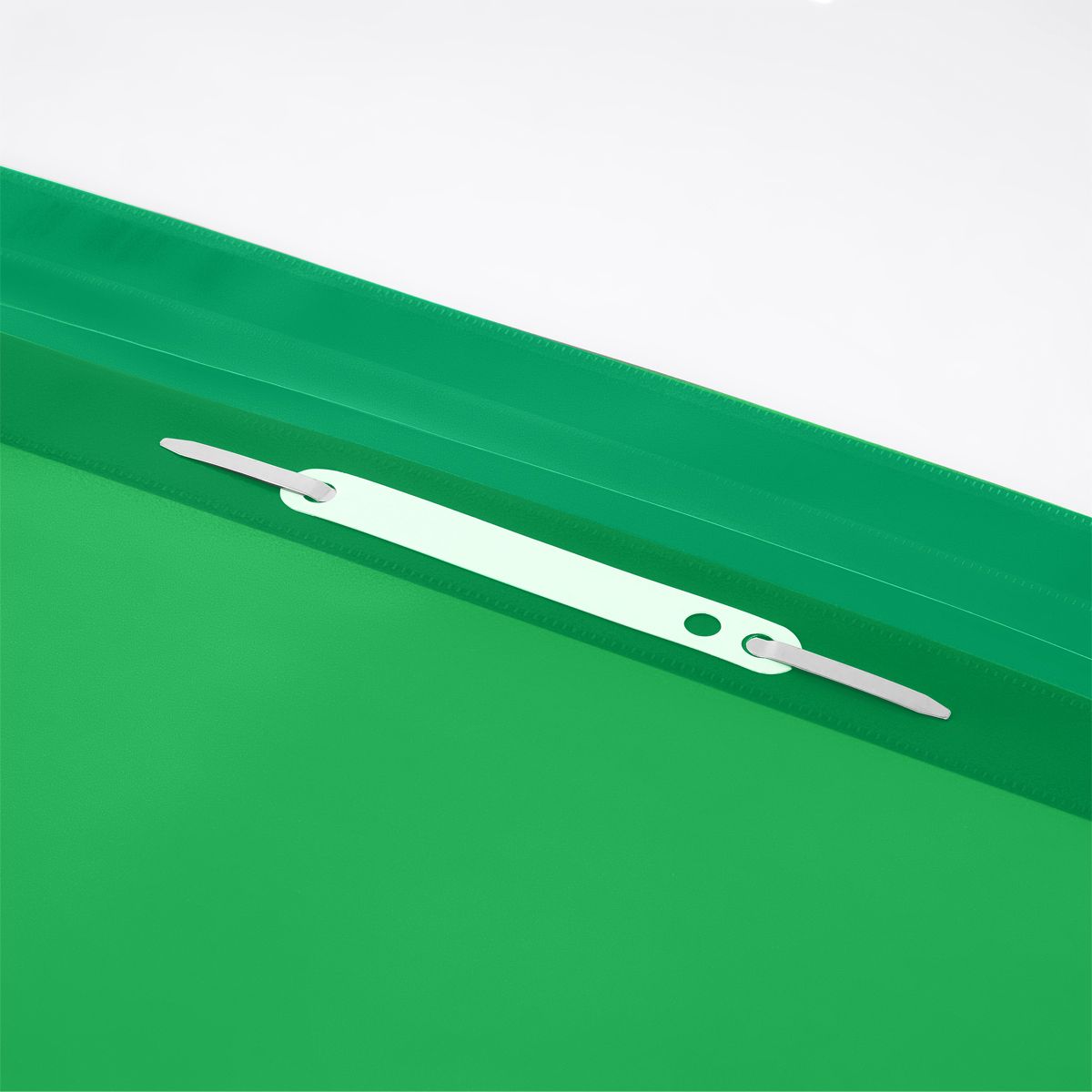 Папка-скоросшиватель А4 "СТАММ" зеленая /10/