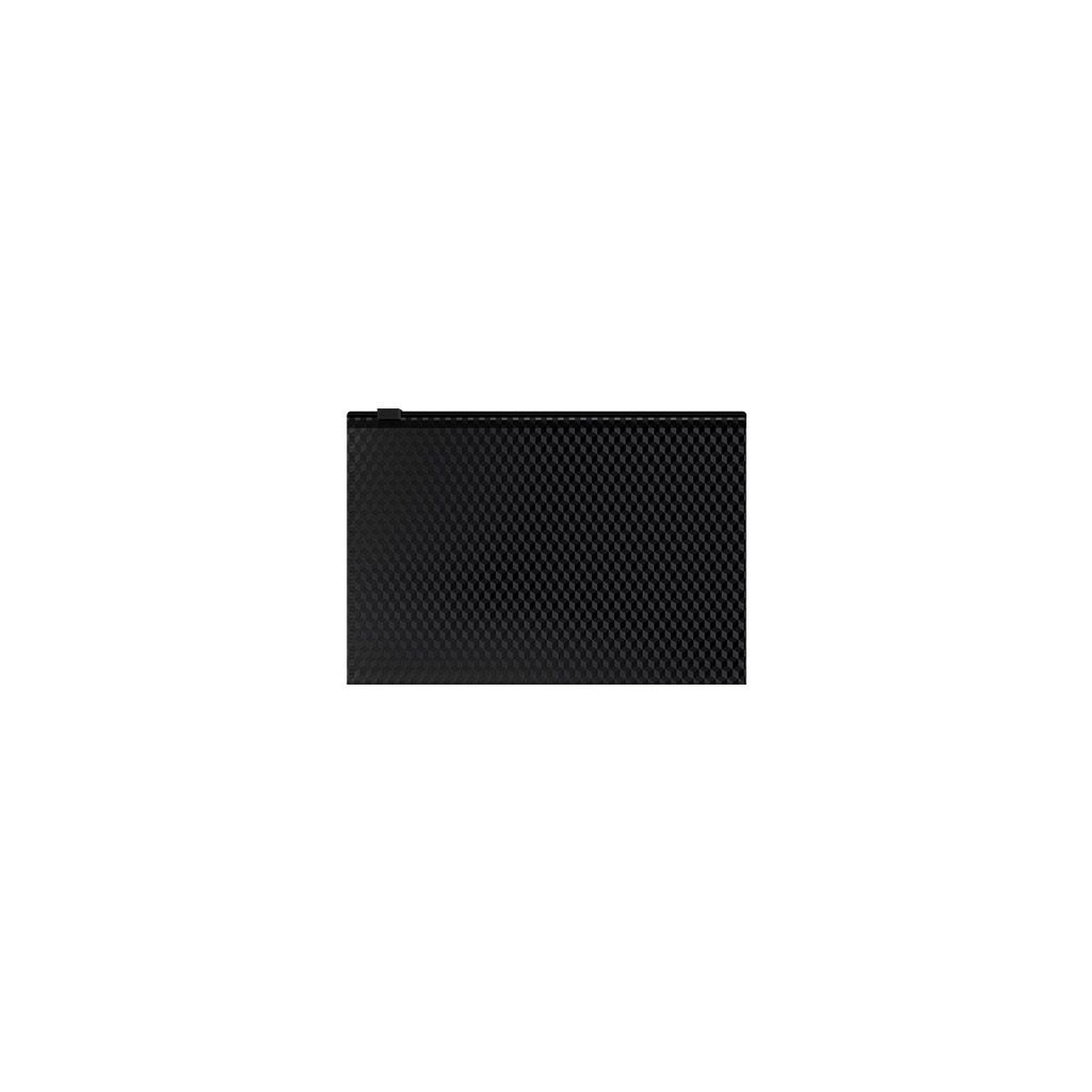 Папка на молнии C6 "Diamond Total Black" непрозрачный, черный /12/